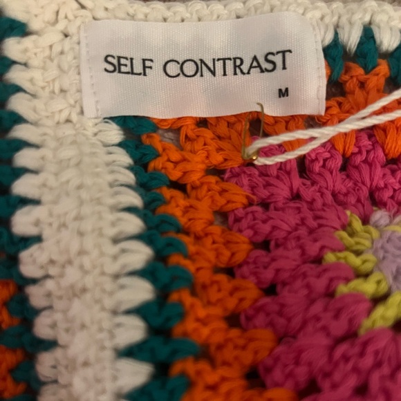 Self Contrast Happy Dixie Crochet Top - Picture 6 of 6